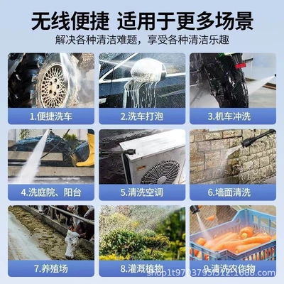 High-Pressure Car Wash Water Portable car washer