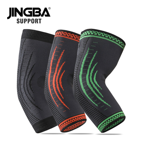 JINGBA Elbow Support Adult Outdoor Sports Fitness Compression Guard for Lifting Badminton Taekwondo Protective Manufacturer