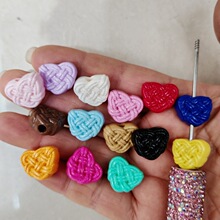 14*16mm�����׷�ë������ DIY�ֹ�����ɢ�鴮�P�֙C朒���Ʒ