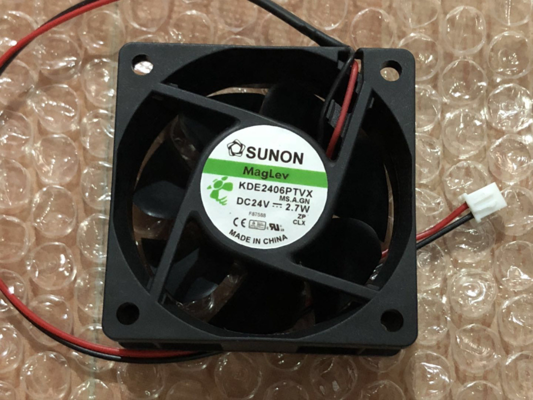 SUNON建准 变频器风扇 6025 24V 2.7W 6厘米 KDE2406PTVX MS.A.GN