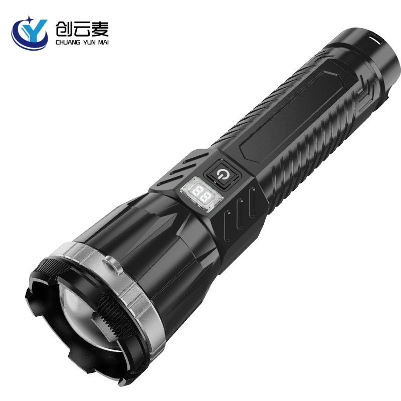 Белый лазерный телескопический фонарик Биг Мак рабочая лампа COB Предупреждение ночная лампа наружное освещение электрический дисплей