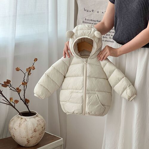 2025 New Children's Lightweight Cotton Jacket for Toddlers and Infants, Unisex Baby Cotton Parka, Junior and Middle Childhood Jacket and Outerwear