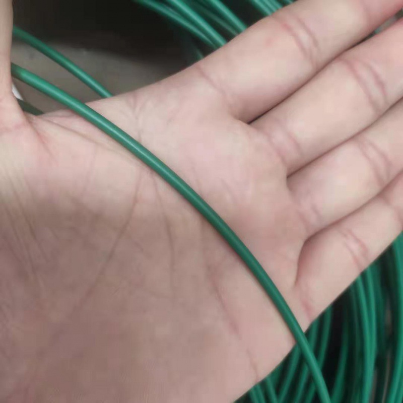 Floral alambre verde blanco negro alambre de hierro fino varilla de flores suave mano flor de modelado flores de jardinería