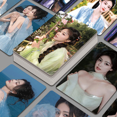 卸売りの白鹿の小さいカードの白夢妍の劇の写真の周辺のアルバムの3寸の丸い角のフラッシュカードの自印のカードのLOMOカード