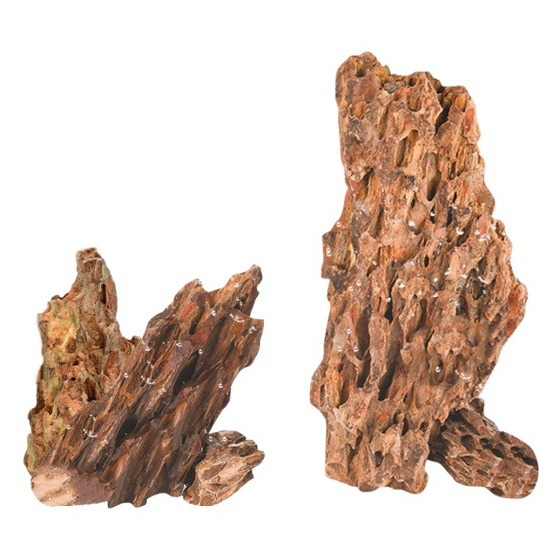 Маринованный зеленый Драконий камень бутик натуральный бирюзовый Аквариум Ландшафтный дизайн размер блок оригинальный гравий пористый Рокарий упаковка водных растений