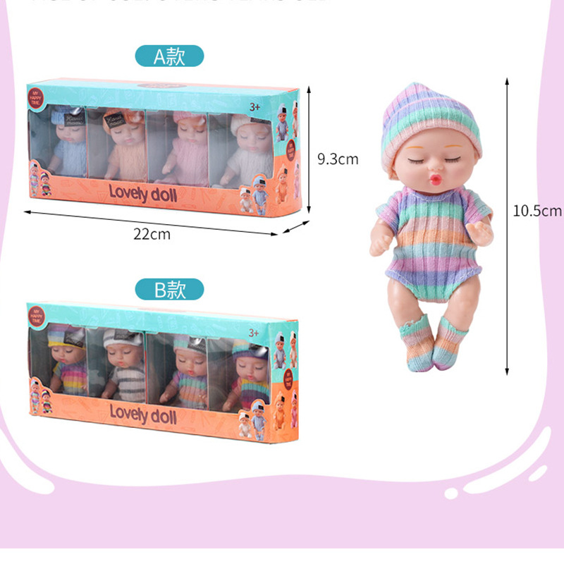 European and American Cross-border Doll Sleep bjd Simulation Rebirth Doll Sleeping Children's Toy Gift Box Girl Princess
