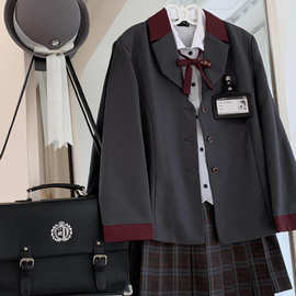 深圳南油品牌折扣女装秋冬新款JK制服套装实体工厂店直播货源批发