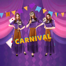 cos服二次元 寻梦环游记服装 万圣节亡灵节衣服  厂家现货批发