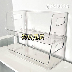 メーカータイプのデスクトップ収納ラック化粧品Tボックスオーガナイザーアクリル寮透明デスクトップ収納ボックス女性用収納
