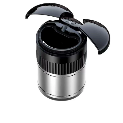 Intelligent Infrared Sensor Car Ashtray Car ashtray - silver-touch-a70s-129mm83mm83mm