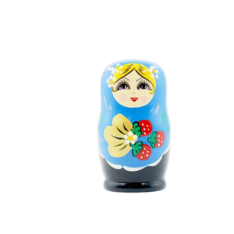 メーカー卸売りロシアの人形5層のペンキ人形の露店の木製工芸品の人形の置物プレゼント|undefined