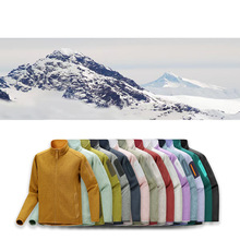 Covert纯色新款粗针340g加厚保暖户外休闲立领抓绒拉链夹克外套男