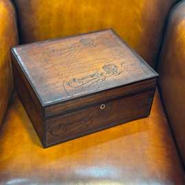 全手工制作保湿雪茄箱 雪松木意大利原厂小牛皮胚纯手工擦色工艺