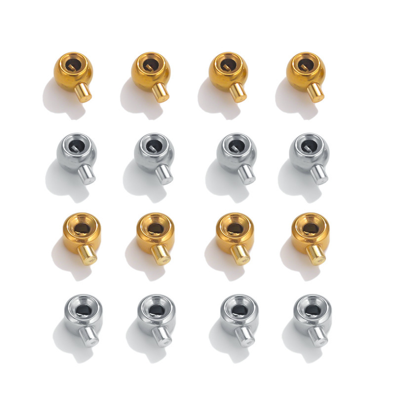 Stainless Steel Pressure Cooker Positioning Bead Clip Buckle Bead Fixing Buckle Bracelet Necklace Finishing Buckle DIY Accessories Wholesale Stainless Steel Pressure Cooker Positioning Bead Clip Buckle Bead Fixing Buckle Bracelet Necklace Finishing Buckle DIY Accessories Wholesale