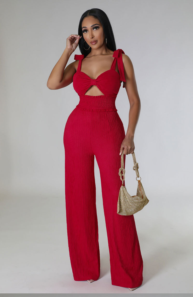 Women's Holiday Travel Streetwear Solid Color Full Length Jumpsuits display picture 1