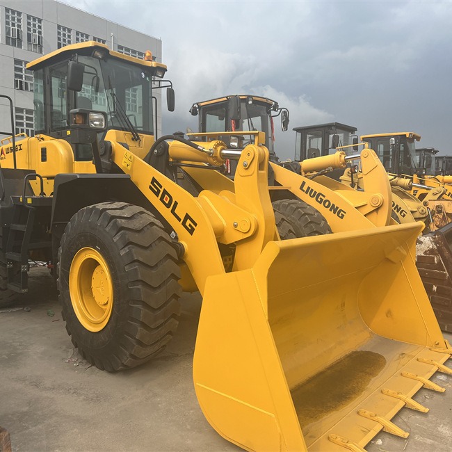 Exportación de Argelia de segunda mano 956L cargador temporal en stock suficiente prueba de campo