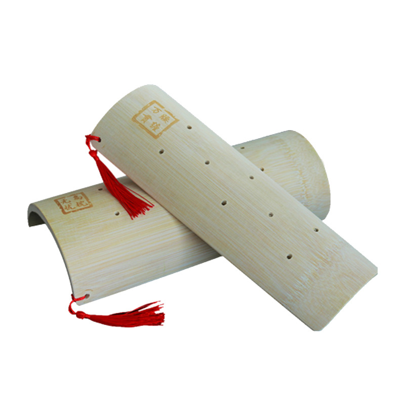Columna cervical almohada de bambú tracción tubo de bambú almohada dura almohada de cuello almohada de cintura almohada de bambú almohada de verano almohada de cuello almohada dura image 6