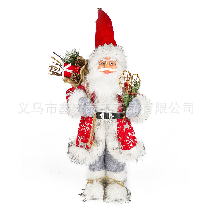 Suministros navideños de Papá Noel, muñeco de Papá Noel de 36 pulgadas, decoración de interiores para el hogar, regalo grande de Navidad, transfronterizo