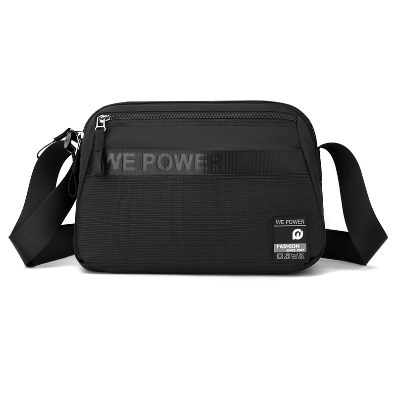 WEPOWER nueva moda bolsa de hombro casual, bolsa de hombro para hombres, bolsa de hombro ligera, bolsa de hombro cuadrada, simple bolsa de hombro