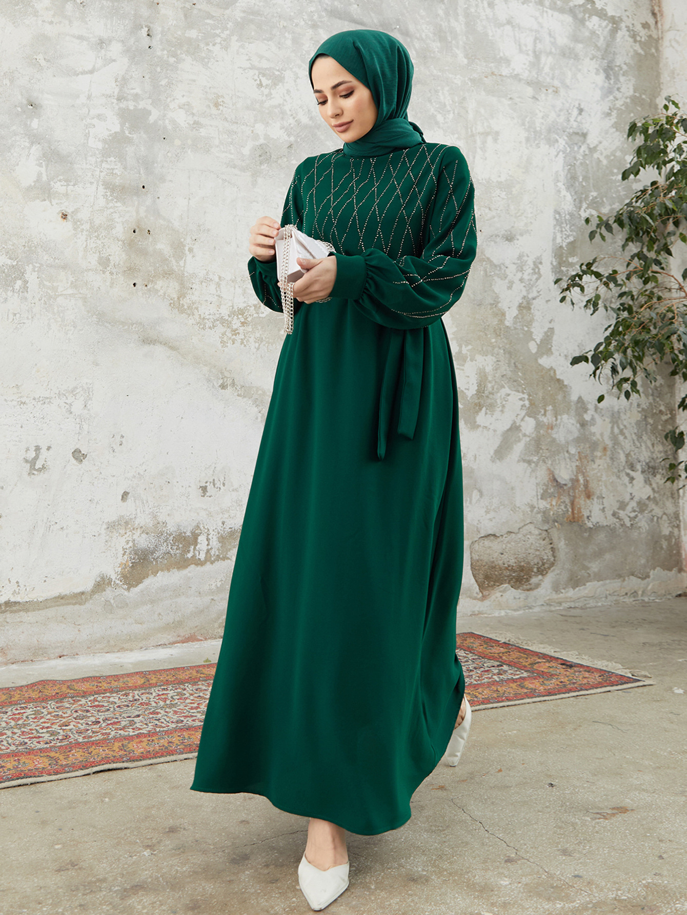 Captivating Modest Maxi Dress - AmoFashion Ltd 36 O1CN01q4obFJ1PjFxy3iQIH !!2215615991876 0 cib