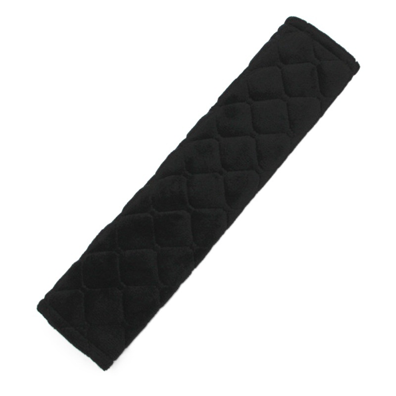 Funda Protectora de Hombro para Cinturón de Seguridad de Felpa de Poliéster Bordada para Automóvil