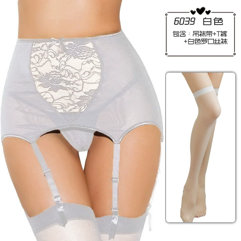 幻情 Sexy underwear, set, European style, high waist, plus size