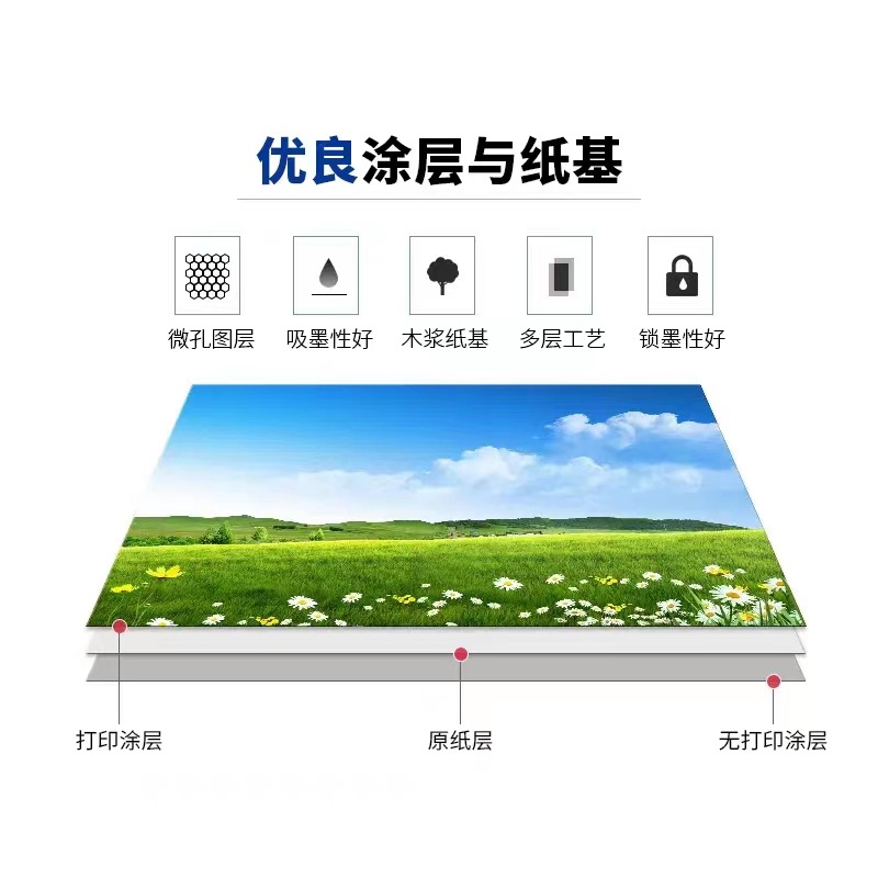 (2개) 컬러 잉크젯 용지 애니 트로피컬 피쉬 컬러 잉크젯 용지 108G A4 단면 무광택 108G 잉크젯 인쇄 용지 A4