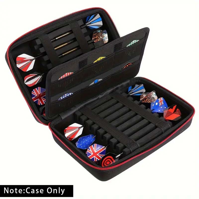 多功能16支飞镖收纳包 娱乐用品飞镖针硬壳eva包户外飞镖收纳包