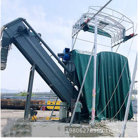 江苏集装箱拆箱卸灰机 水泥集装箱掏灰机视频 吨包上料吸灰机图片
