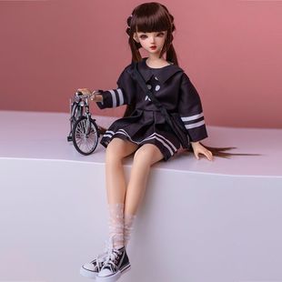Factory direct sales two-dimensional hand can be inserted into the animation entity doll small fan beauty baby robot with skeleton