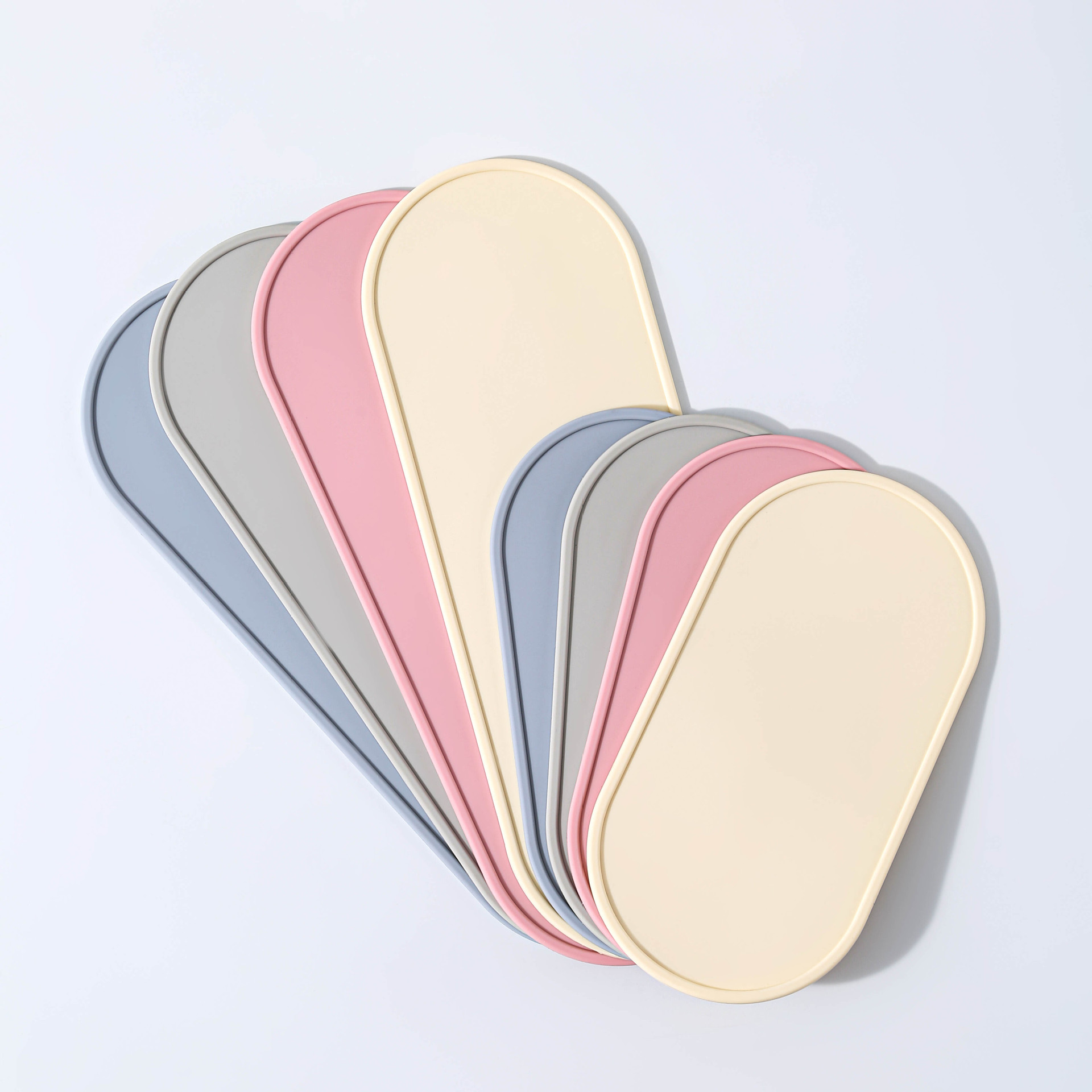 주방 양념통 보호 패드, 열 차단 패드, 양념통 보관 패드, 식탁 매트, 이유식 매트, 실리콘 매트, 식탁 매트