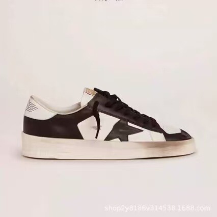 Foreign Trade GG Vintage Star Distressed Sneakers for Women 2022 Classic Versatile Men's Board Shoes with Internal Height Increase Distressed Cowhide White Shoes Foreign Trade GG Vintage Star Distressed Sneakers for Women 2022 Classic Versatile Men's Board Shoes with Internal Height Increase Distressed Cowhide White Shoes