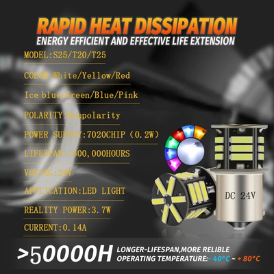 7020 21SMD reversing light: Dönmə işıqları