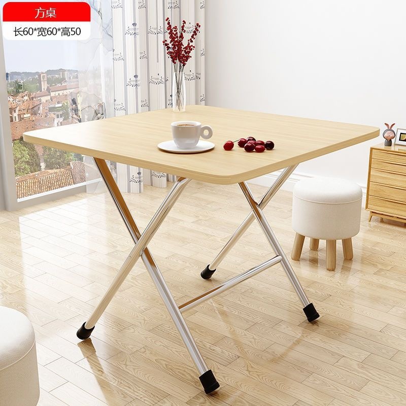 Fábrica de venta directa mesa plegable mesa de comedor plegable dormitorio mesa de estudio dormitorio mesa de comedor casera mesa al aire libre