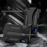 Ультратонкий бумажник, металлический минималистичный кошелек