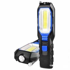 新品LEDマグネット付きCOB自動車修理灯作業灯多機能充電式携帯屋外照明懐中電灯