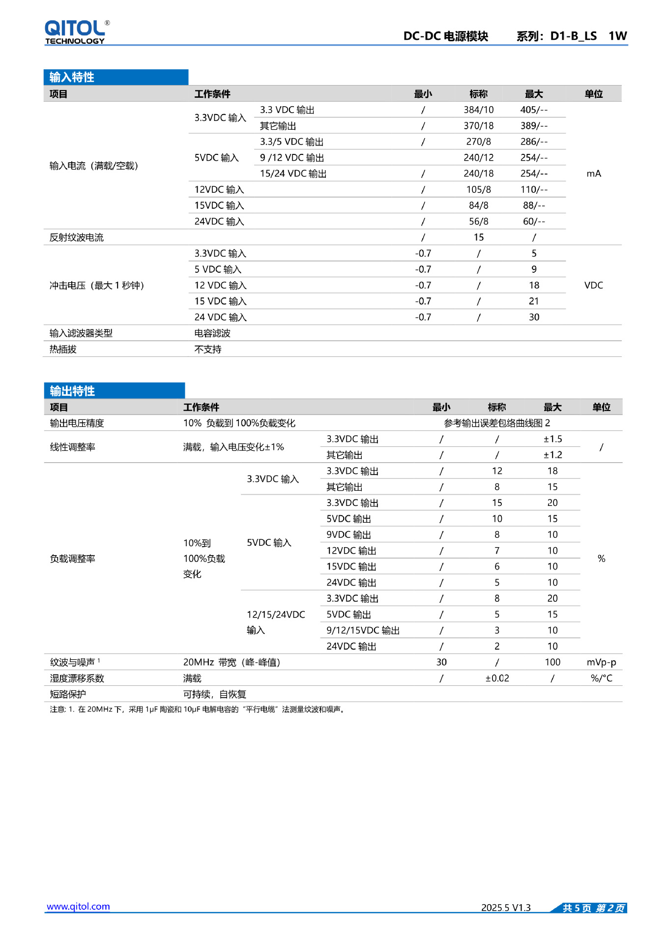 D1-B_LS系列规格书_2