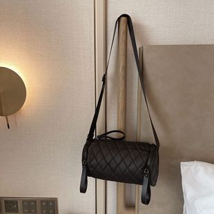 Phone bag with diamond pattern, universal bucket, chess, one-shoulder bag, small bag, new collection, western style