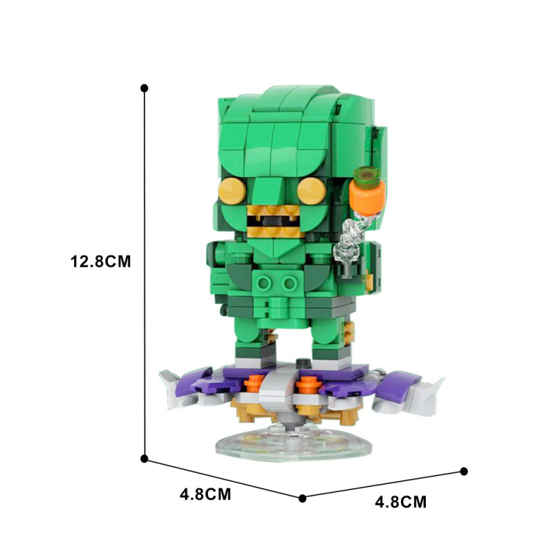 -95523 Spider-Man Heroes No Return Green Goblin Building Blocks Compatible with Lego Dropshipping