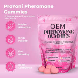 跨境亚马逊TK热销女性荷尔蒙软糖60粒袋装 Pheromone Gummies软糖