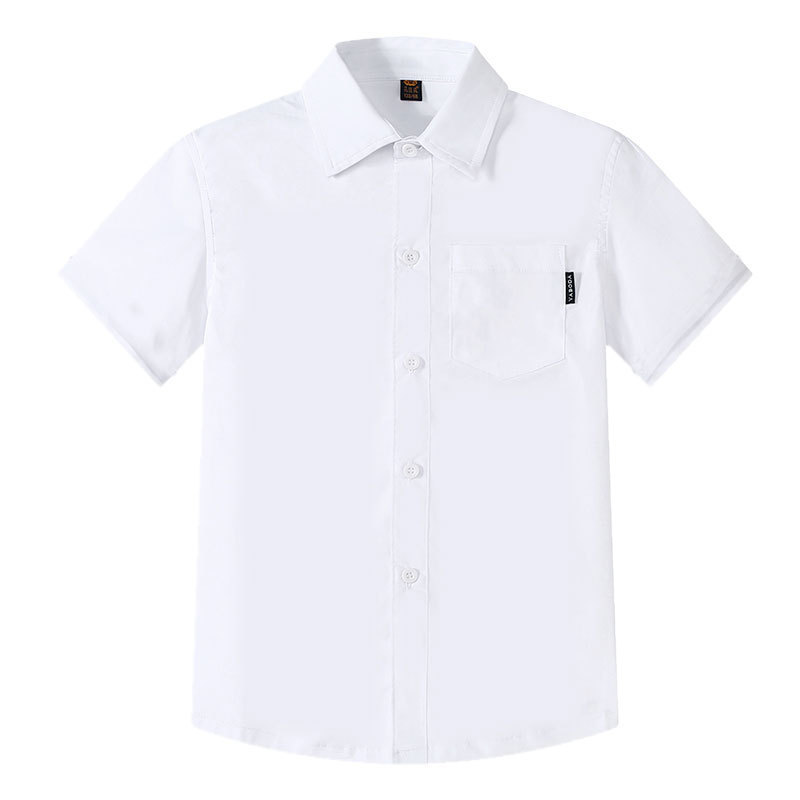White shirt, with short sleeve