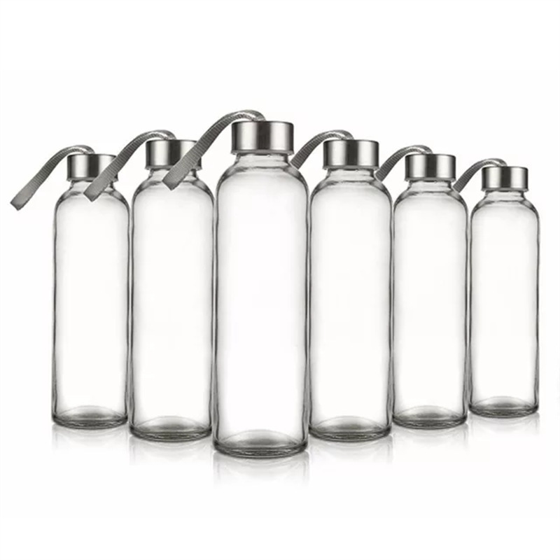 500ml Glass Sports Water Bottle Set, Sealed Portable Cup, Gift Cup, Portable Lid, Cloth Cover, Water Cup, Mug 500ml Glass Sports Water Bottle Set, Sealed Portable Cup, Gift Cup, Portable Lid, Cloth Cover, Water Cup, Mug