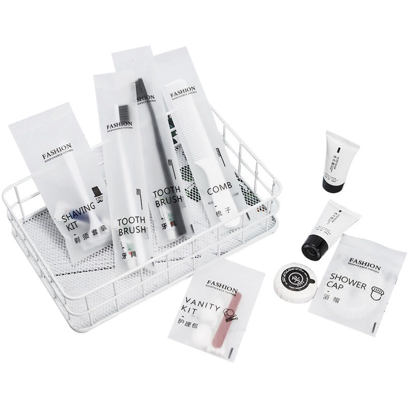 Высококачественный мягкий стоматологический костюм для волос, одноразовые туалетные принадлежности, одноразовая зубная щетка для пятизвездочного отеля