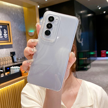 适用OPPOA3pro精孔透明TPU直边保护套A58A2pro真我realme12手机壳
