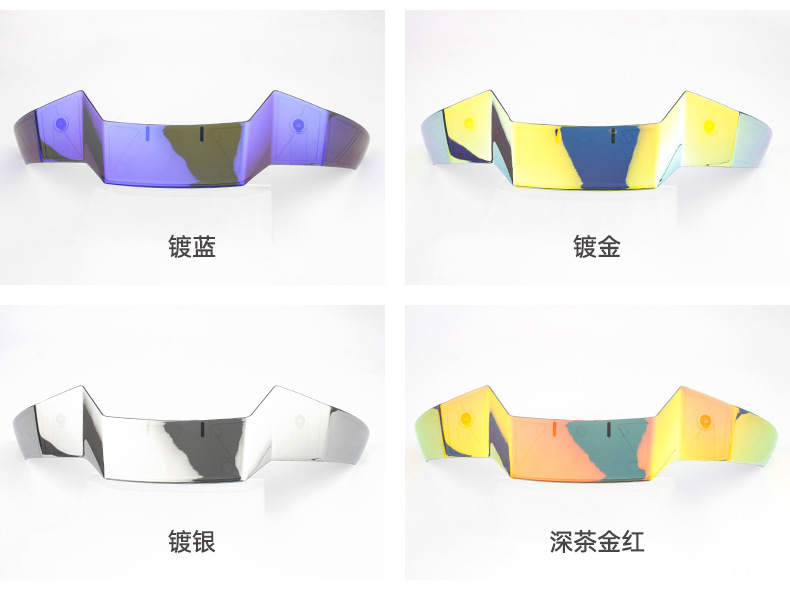 Motorcycle Helmet Modification Accessories Air Spoiler Suitable for Icon Airflite Ghost Face Helmet Tail Wing