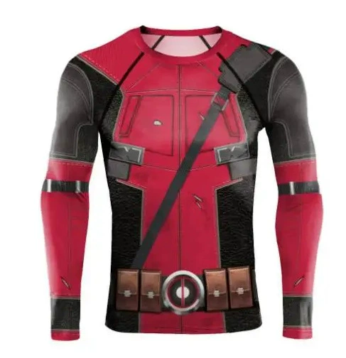 Лето цифровые герои, длинный рукав, Marvel, услуга 3D-печати