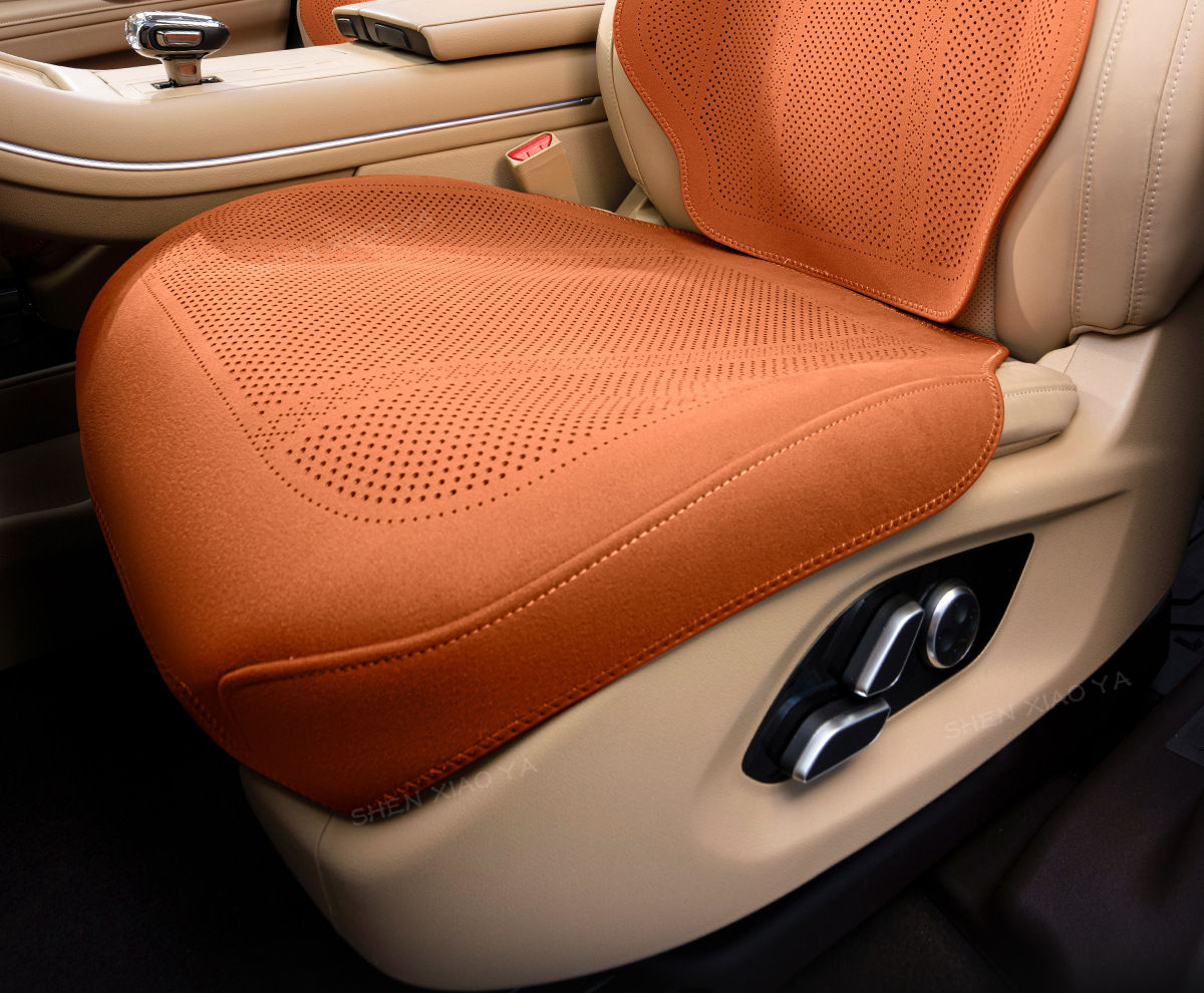 25 New Models of Honda Car Seat Cushions, Universal for All Seasons, Single-Piece Thin Seat Cover, Ventilated and Breathable, Faux Leather Seat Cover