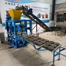 非洲工字砖打砖机建筑垃圾小型石粉空心砖机手动混凝土砌块成型机