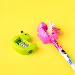 糖果色塑料卷筆器動物卷筆刀可愛削筆器創意卡通造型學生學習文具