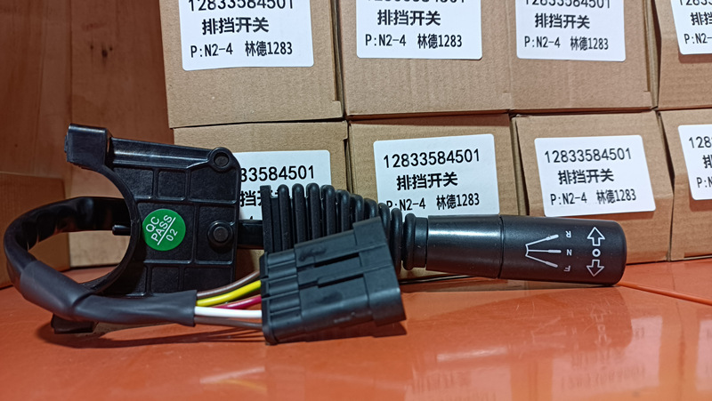 Interruptor de desplazamiento de carretilla elevadora Linde piezas originales de carretilla elevadora 12833584501 hacia adelante y hacia atrás interruptor de cambio de marcha